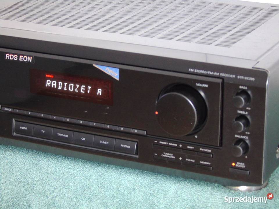 Amplituner Sony STRDE205 RDS sprawny WYSYŁKA Jasło