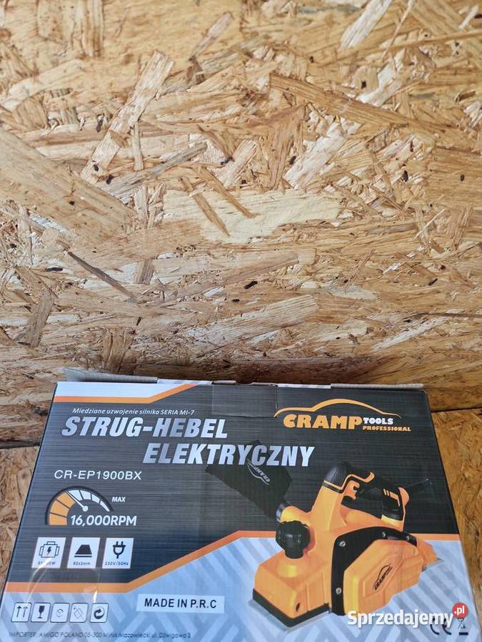 CRAMP EP1900 STRUG DO DREWNA ELEKTRYCZNY HEBEL Głogowa