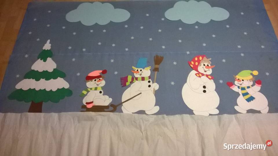 Dekoracje zimowe z brystolu 504102444 lubelskie Ryki