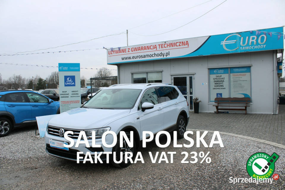 Volkswagen Tiguan Allspace Comfortline LED Fvat elektrochrom. lusterko wst. Warszawa