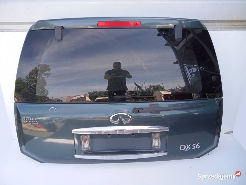 SZYBA KLAPY TYLNEJ BAGAŻNIKA INFINITI QX56 0410 Nowy Tomyśl