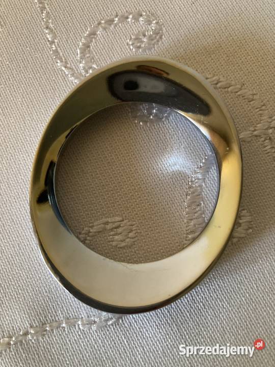 Serwetniki Chromowane Eleganckie 2 Obrączki Czerwionka-Leszczyny