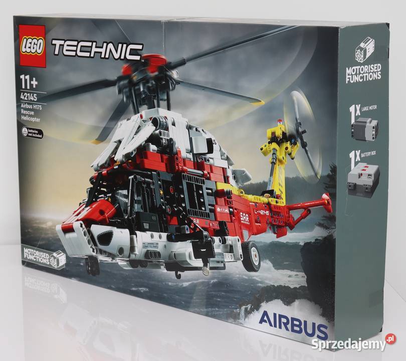 LEGO Technic 42145 Helikopter ratunkowy Airbus śląskie Rybnik