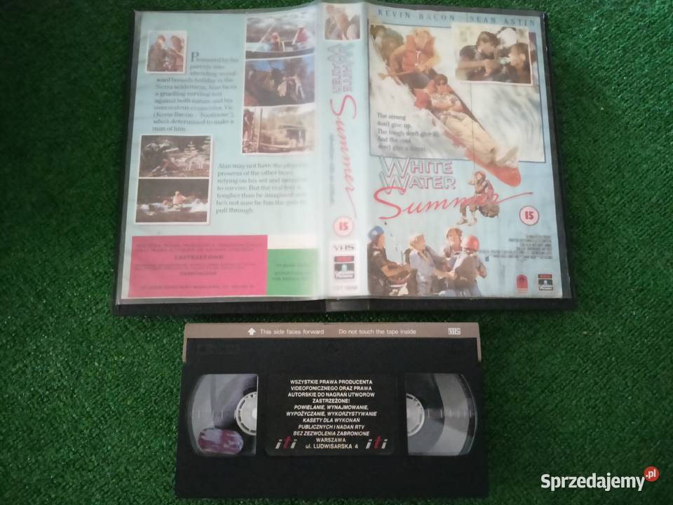 Kaseta VHS film White Water summer
