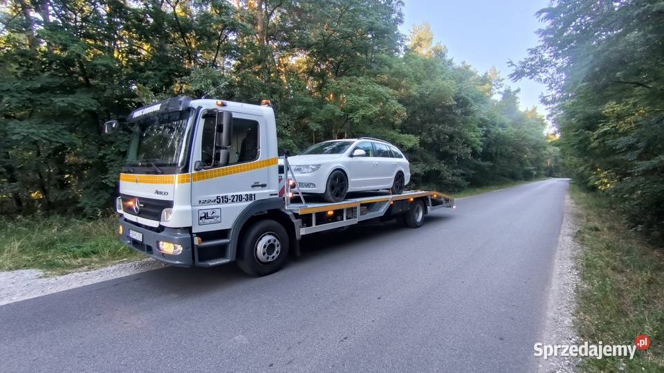 Mercedes Atego 1224 2011 Autolaweta Pomoc Dąbrówka Duża