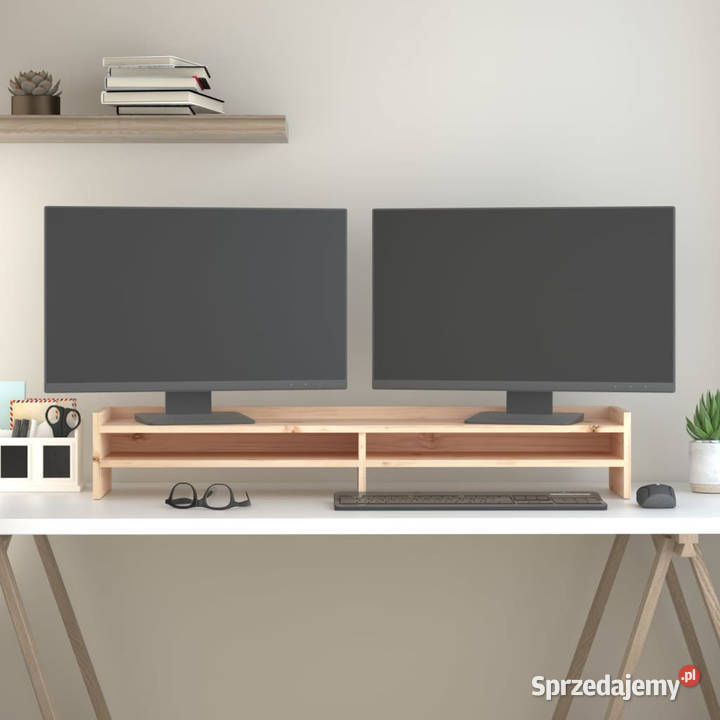 Podstawka na monitor 100x24x16 lite drewno Warszawa
