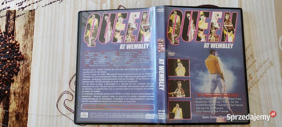 Queen Live at Wembley DVD Stan Ostatni Wielki Płyty i kasety Wąbrzeźno