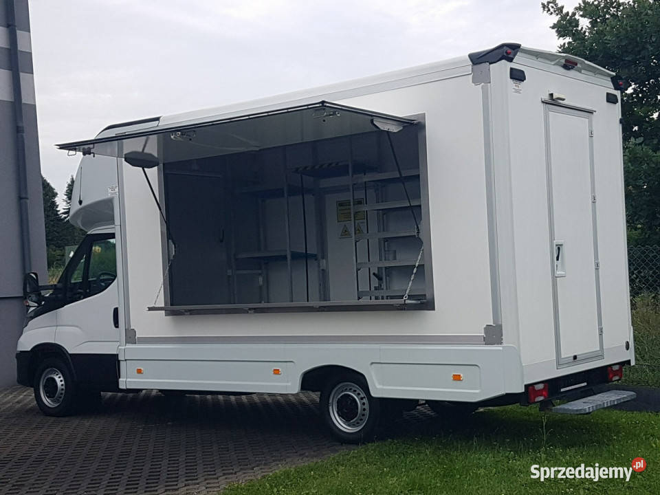 Iveco Daily SKLEP BAR FOODTRUCK KONTENER garażowany Poręba