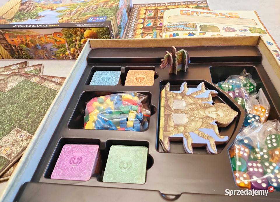 Ganges gra planszowa stan EGMONT Szczecin sprzedam