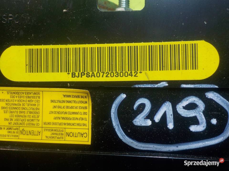 HYUNDAI SANTA FE II LIFT 11r 5D AIRBAG poduszka mazowieckie