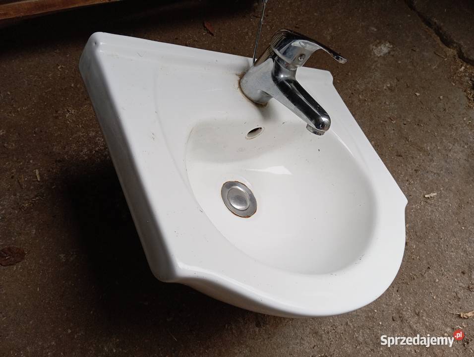 umywalka z baterią 45 Wyposażenie wnętrz Ostrołęka sprzedam