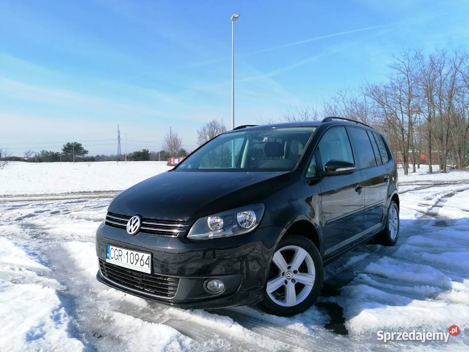 VW Touran 1.6TDI Automat DSG Czujniki Mega rodzinny Okazja