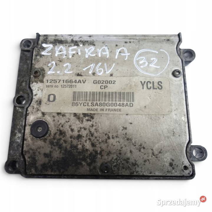 Opel Zafira A 22 16V KOMPUTER SILNIKA sterownik Chełm sprzedam