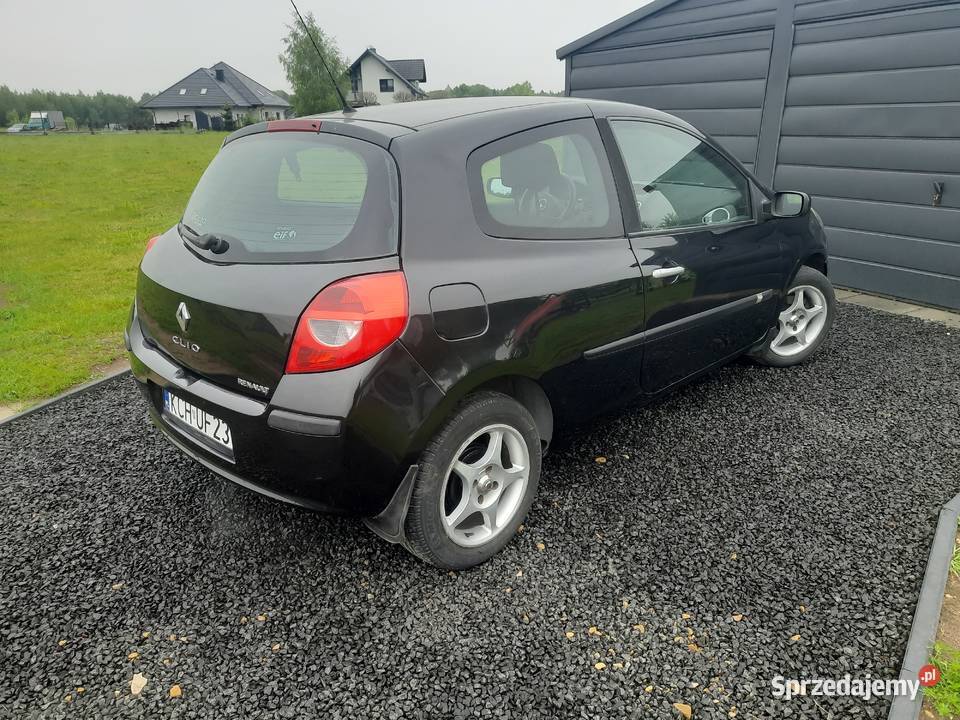 Renault Clio III silnik 12 benzyna 75 ładne i elektrochrom. lusterko wst. małopolskie Babice