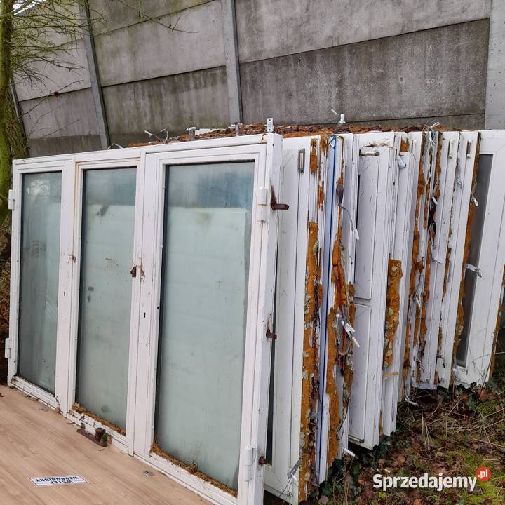 okna plastikowe z demontażu w różnych wymiarach świętokrzyskie sprzedam