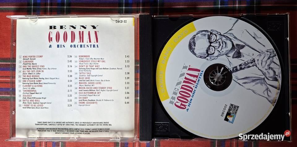 Benny Goodman his orchestra CD