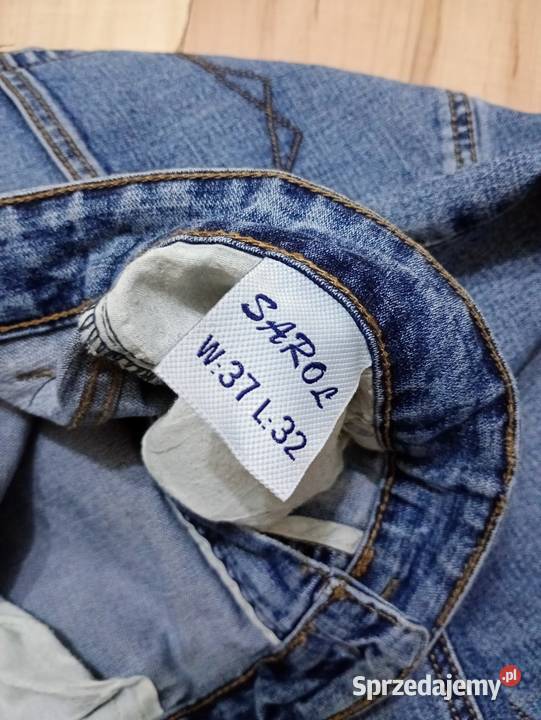 spodenki spodnie krótkie jeansowe SAROL W37 L32