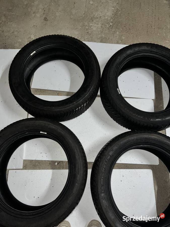 Komplet opon Michelin ALPIN 7 21555 R17 98V zima Ślesin sprzedam