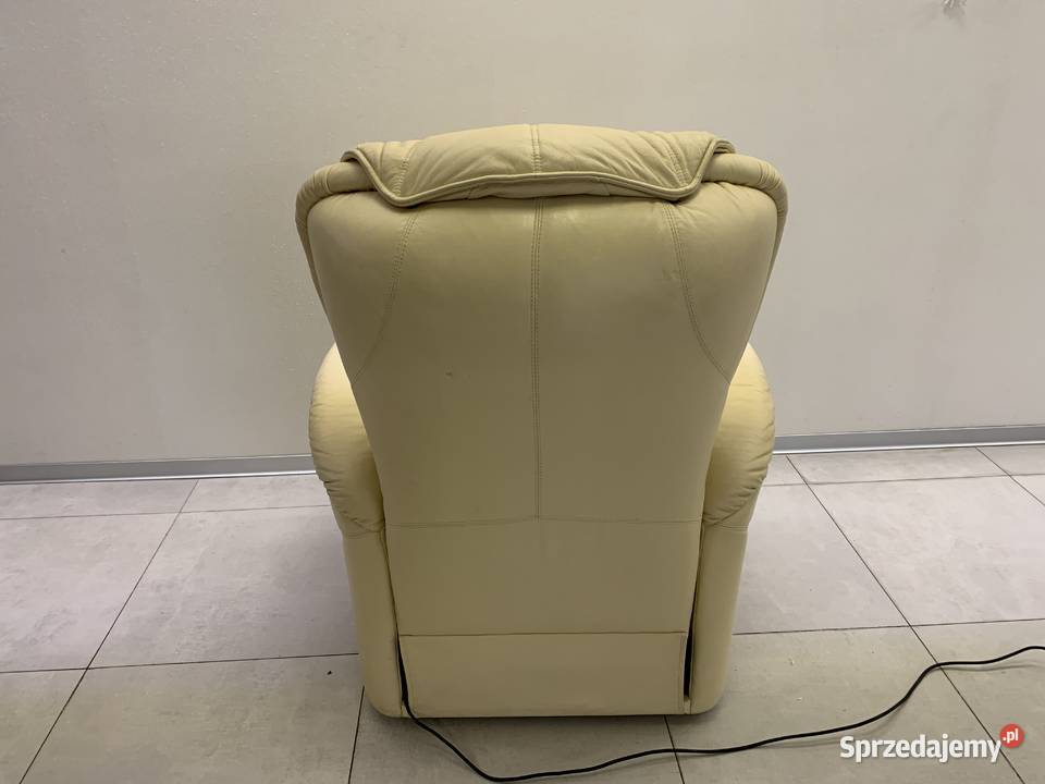 HIMOLLA CUMULUS SKÓRZNY FOTEL Z SUPER MASAŻEM 110cm