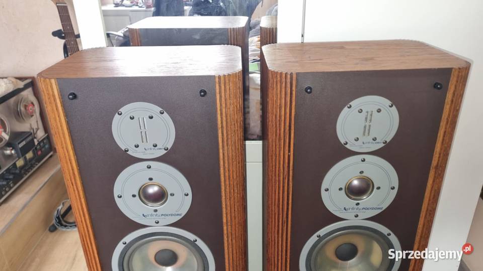 Wybitne kolumny Infinity RS 4b 2x150W Polydome