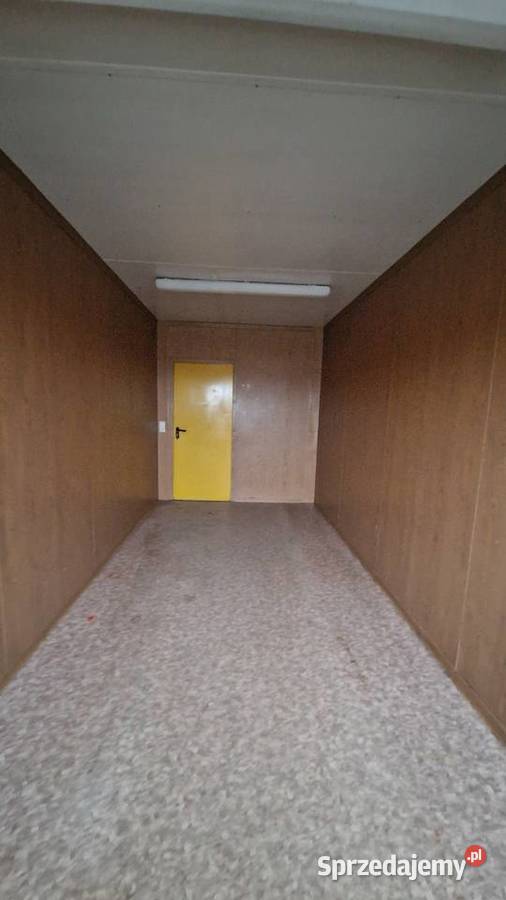 Kontener Biurowy 20 Socjalny wym605x240 Sprzedam Somianka-Parcele sprzedam