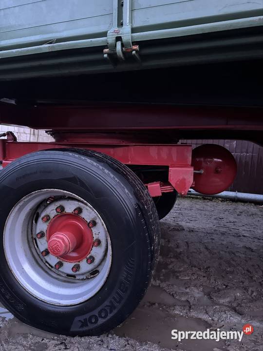 Przyczepa Blumhardt 14t Wywrot 3stronny hamulce sprzedam