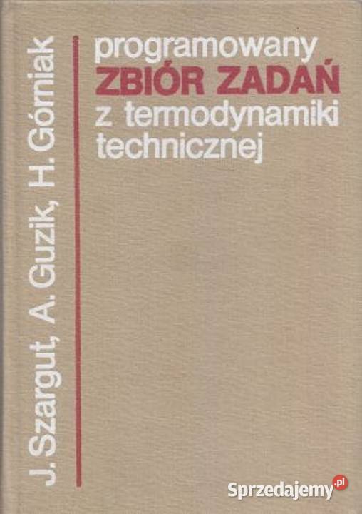 Programowany zbiór zadań z termodynamiki Kobielice