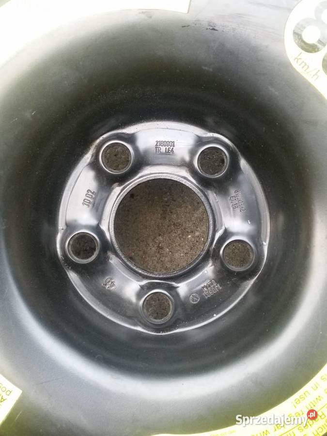 Koło dojazdowe VW 18 śruby 5 x 100 Poznań