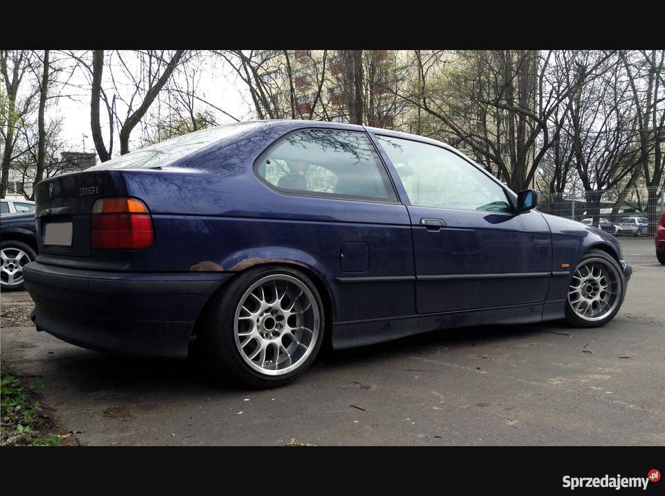 BMW E36 1997r opłaty na gleba stance rant lakier metallic Warszawa