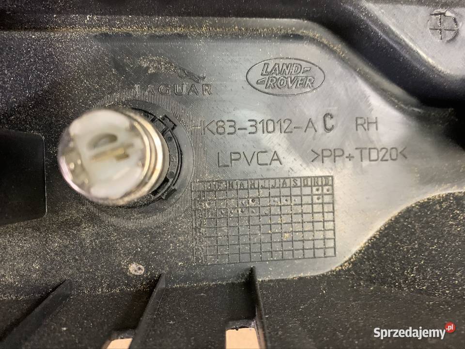 Tapicerka plastik poszycie Jaguar fpace x761