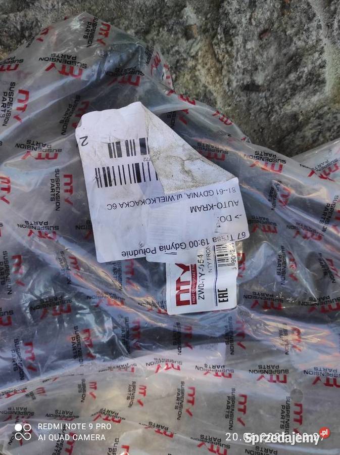 Wahacze Yaris I warmińsko-mazurskie sprzedam