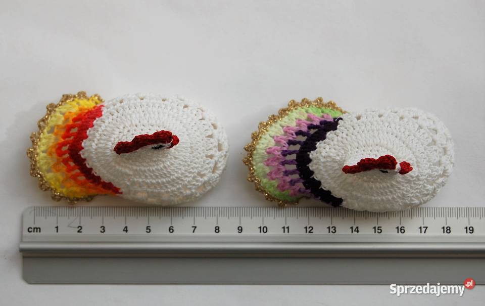 Kura kurka szydełkowa na jajko Wielkanoc sprzedam