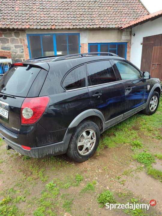 Chevrolet Captiva warmińsko-mazurskie Banie Mazurskie