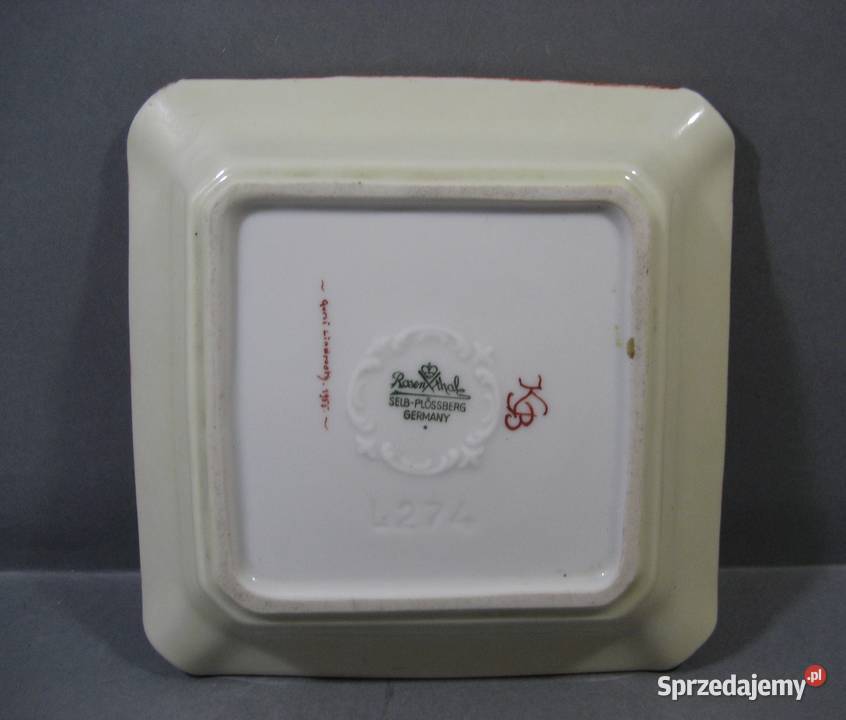 Popielniczka Porcelanowa Rosenthal Selb Plssberg Katowice