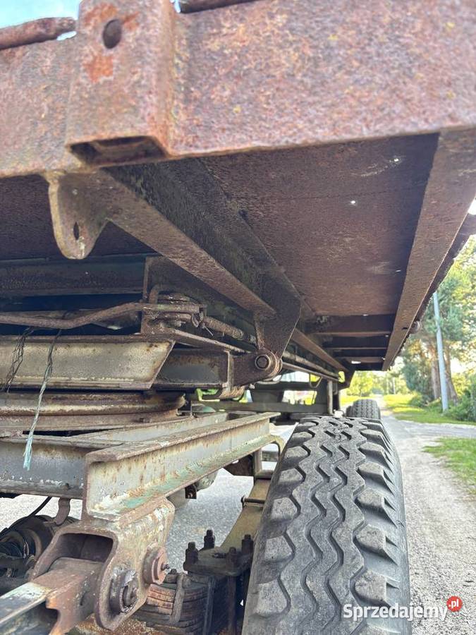 Przyczepa thk5 zarejestrowany wywrotka Przyczepy rolnicze Gostyń