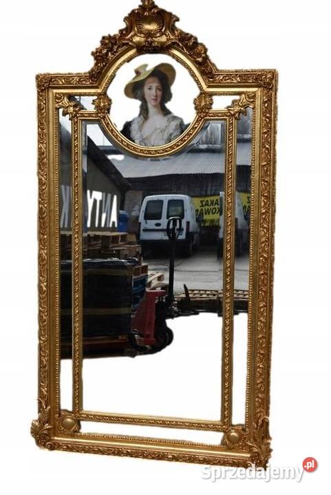 Złote Lustro 210 x 107 Obraz