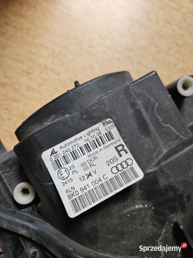 Prawa przednia lampa audi a4 b8 2008 Led Xenon śląskie
