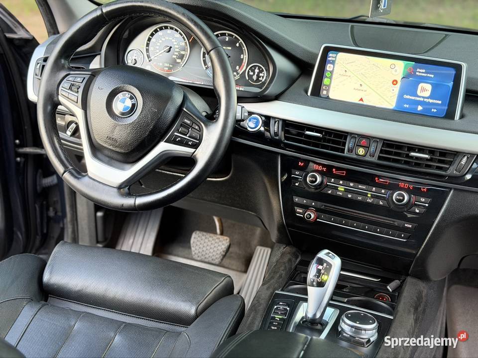 BMW X5 F15 30d 2015r Imperial Blue Bogate