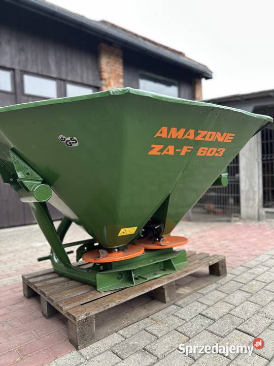Rozsiewacz Amazone zaf 603 nawozu