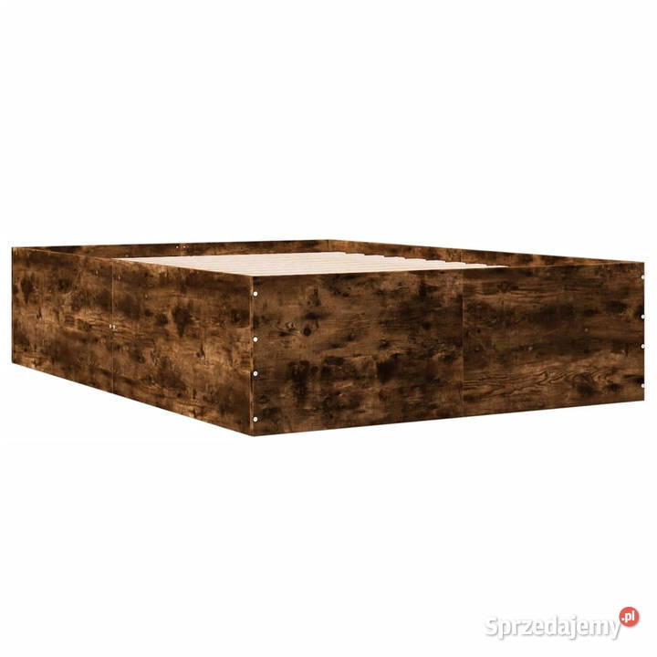 Rama łóżka przydymiony dąb materiał 45cm Warszawa sprzedam