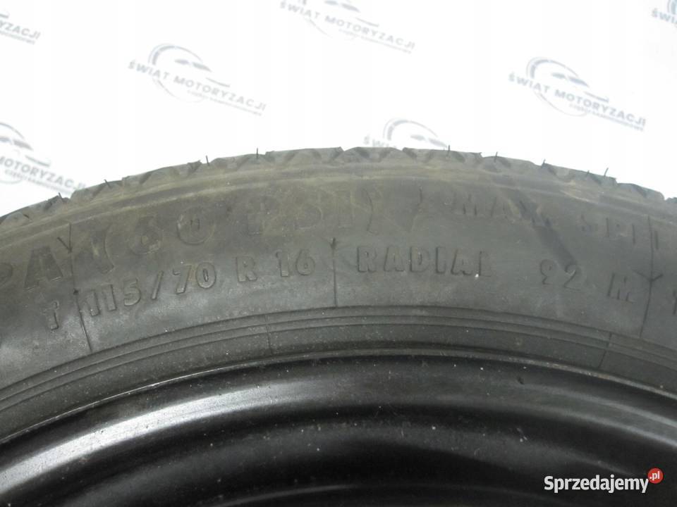 OPEL VECTRA C koło dojazdowe 1258516 99M 5x110
