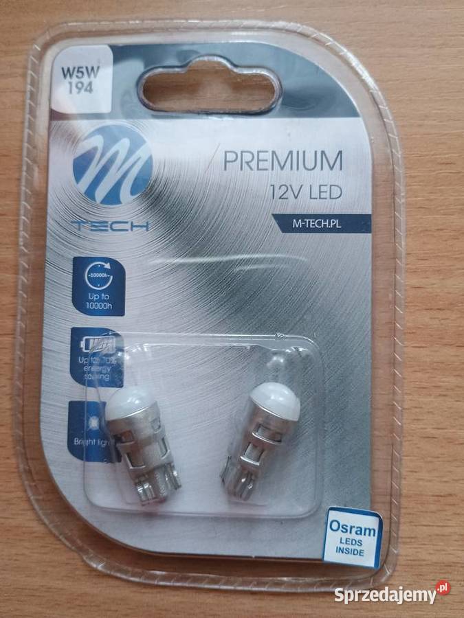 Dwie Żarówki LED W5W 194 MTECH OSRAM Żarówki samochodowe łódzkie Łódź