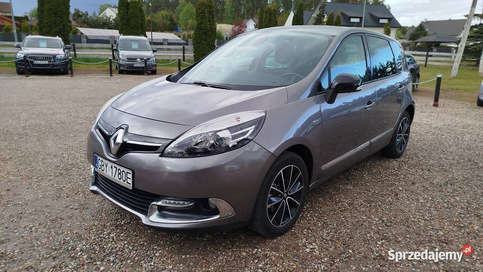 Renault Scenic BOSE Bogaty Serwis Stan tempomat Scenic Bytów