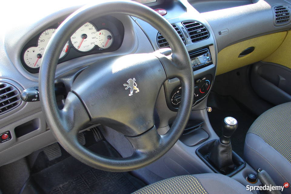 Peugeot 206 14 XLine Salon Polska 107000 Hatchback kujawsko-pomorskie Steklin