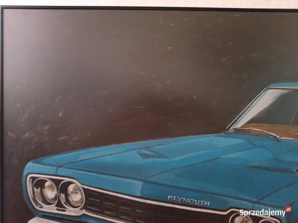 Obraz plymouth roadrunner Sędziszów Małopolski