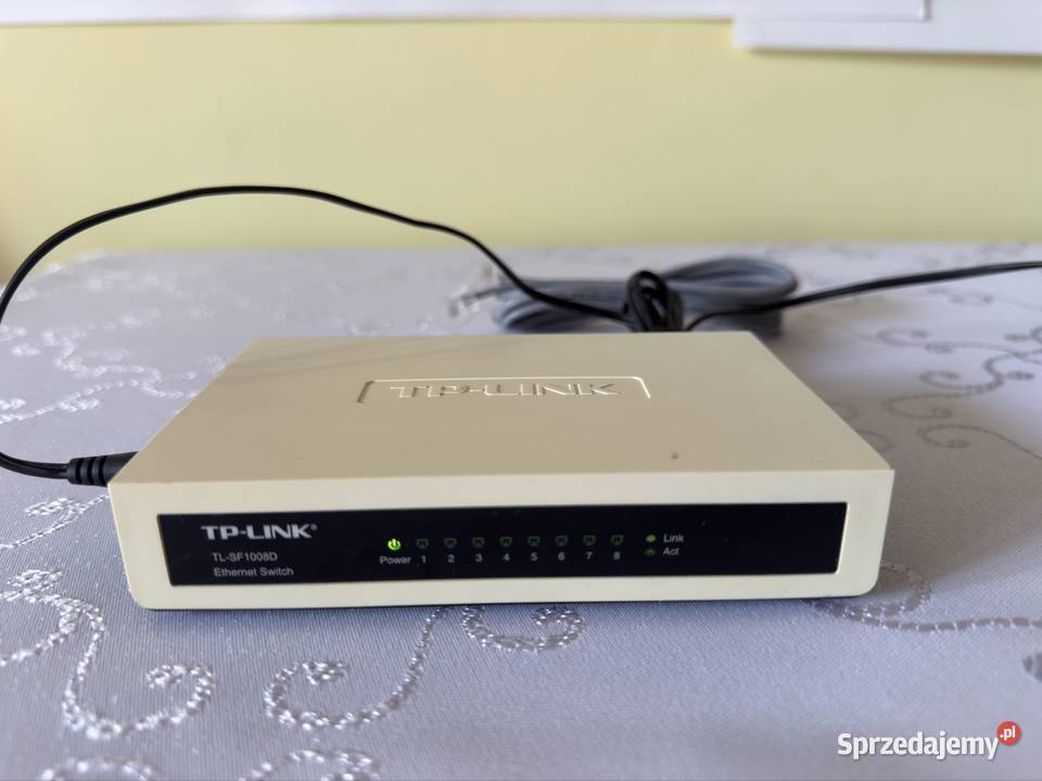 Switch TPLink TLSF1008D 8portowy Fast Ethernet