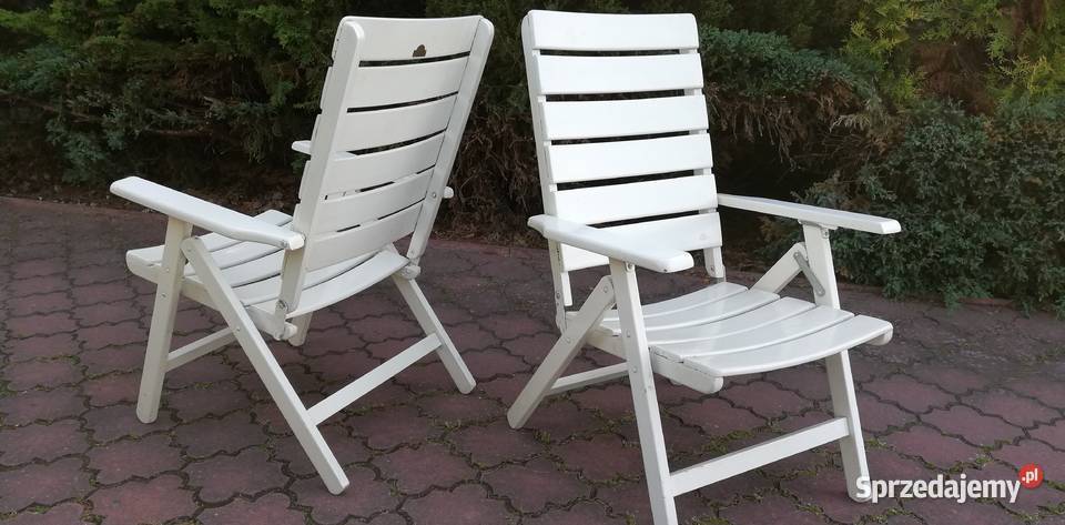 Leżaki drewniane regulowane leżak krzesło Garwolin