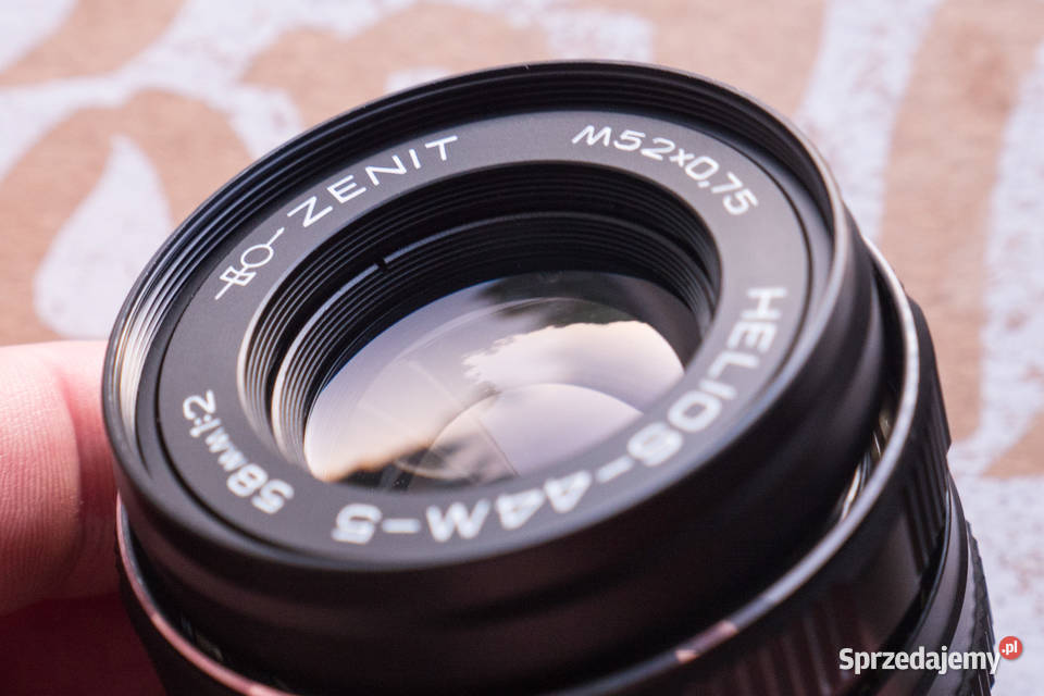 Obiektyw Helios 44M5 58mm f2 M42 Portret serwis Szramowo