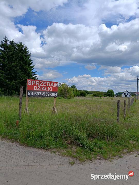 Sprzedam działki budowlane z warunkami zabudowy szambo zachodniopomorskie Bierzwnik