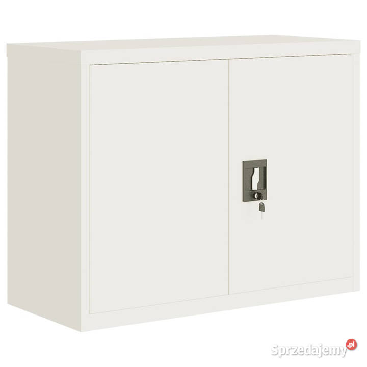 Szafa na dokumenty biała 90x40x70 stalowa Warszawa